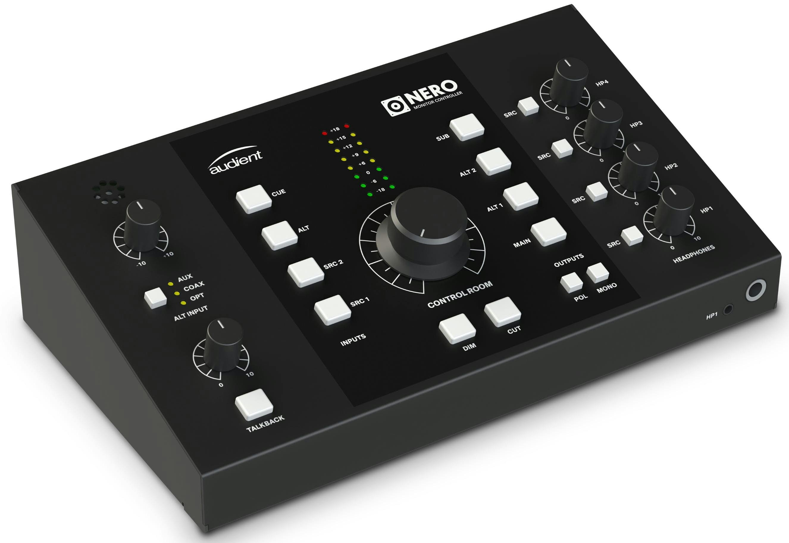 Audient NERO Monitor Controller & Headphone Amp - Andertons Music Co.